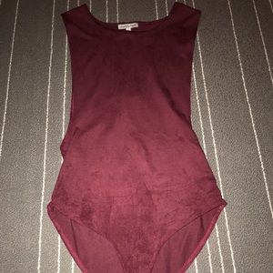 Maroon Body Suit - NEVER WORN!